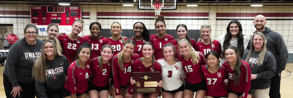 Congrats Owasso Volleyball on making it to STATE Presented by Ath-Elite Hub